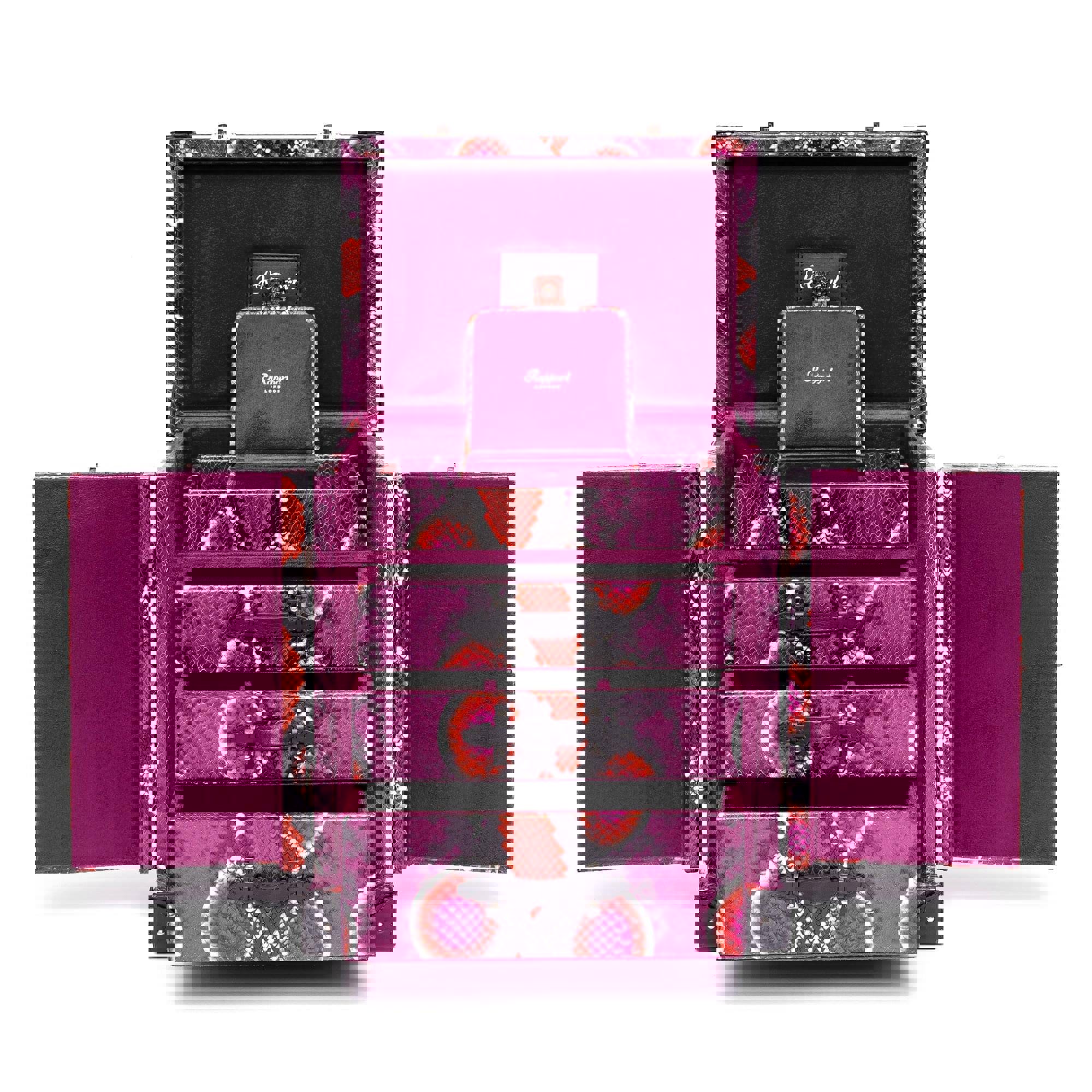 Amour Deluxe Jewellery Trunk - Pink - Image 4