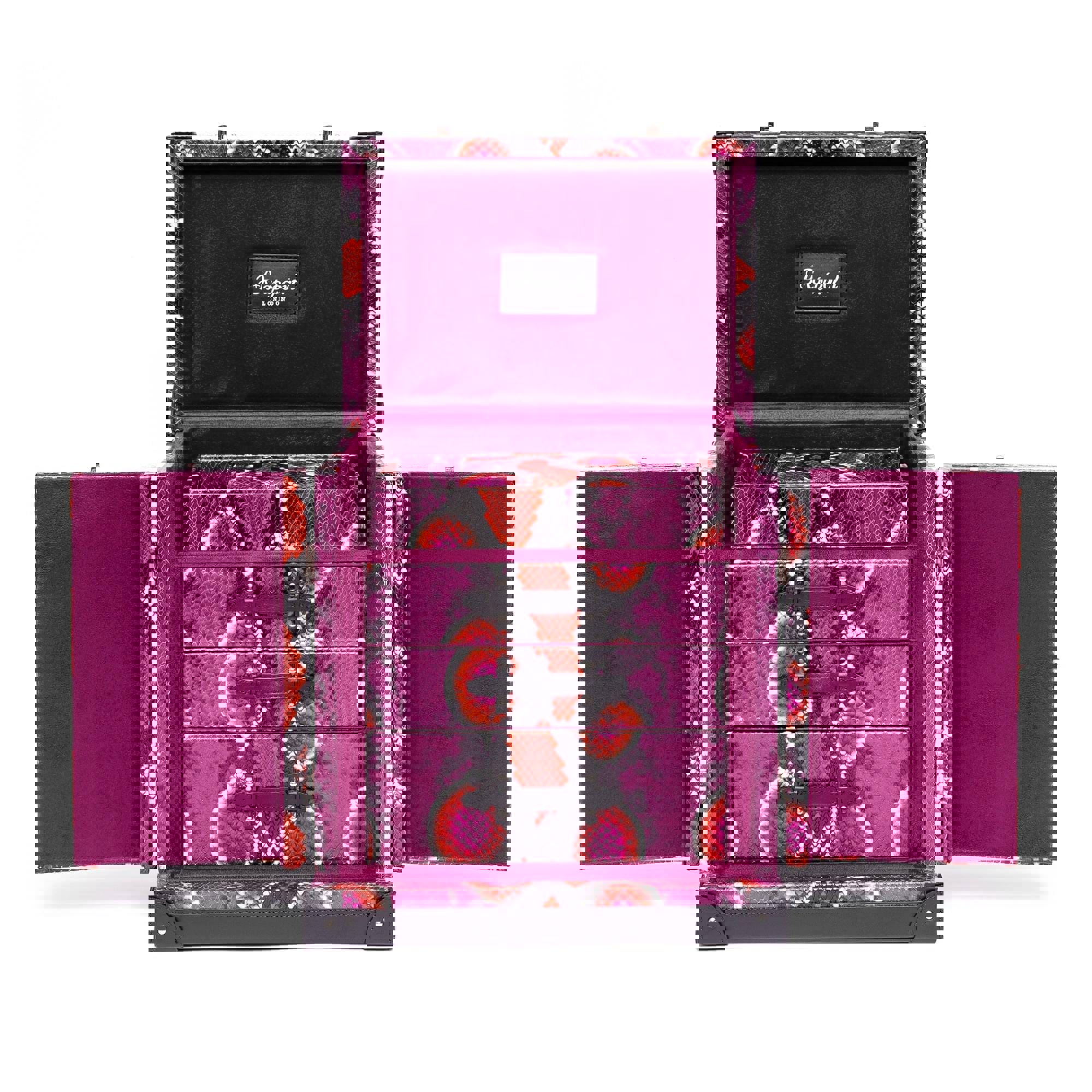 Amour Deluxe Jewellery Trunk - Pink - Image 5