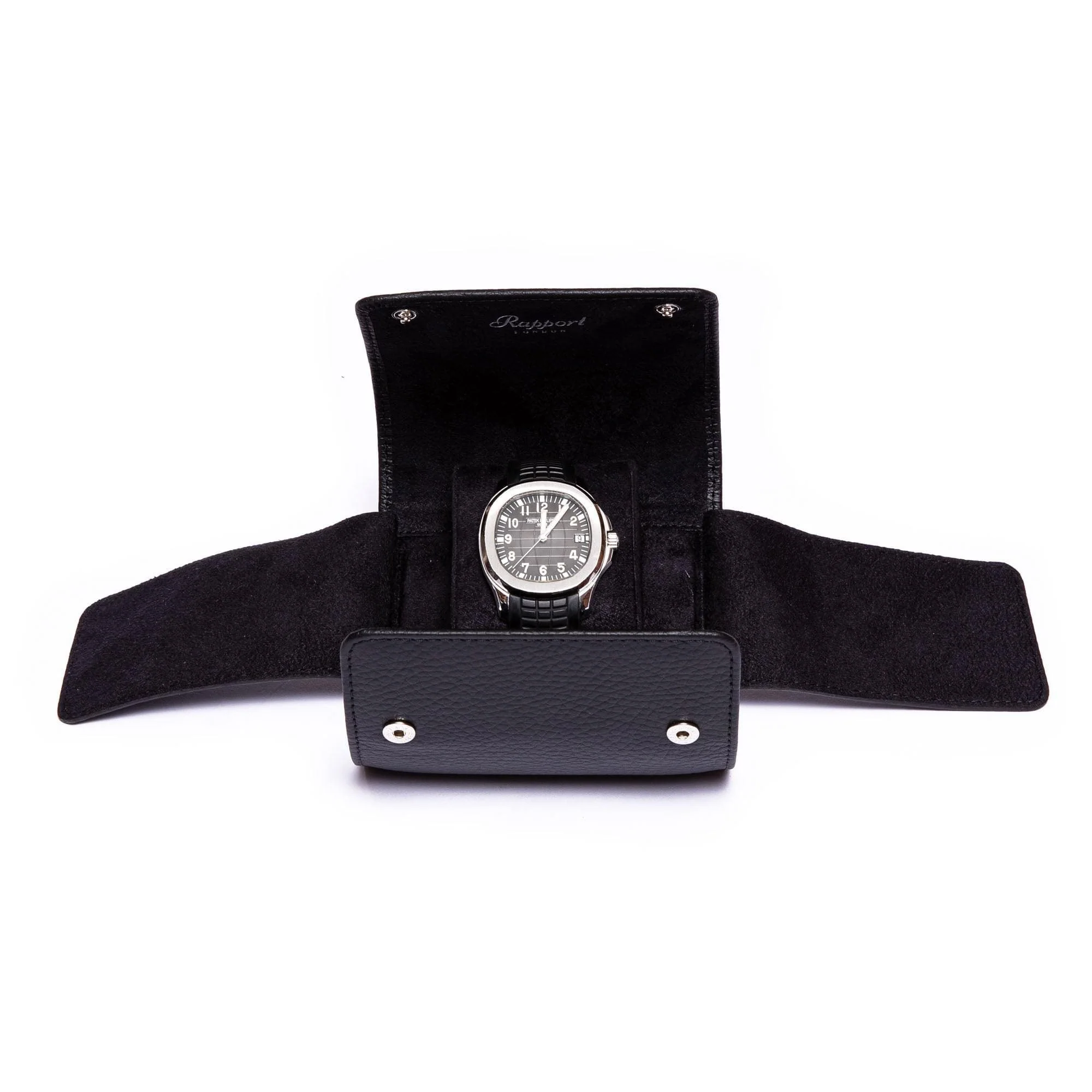 Berkeley Single Watch Roll - Black - Image 3
