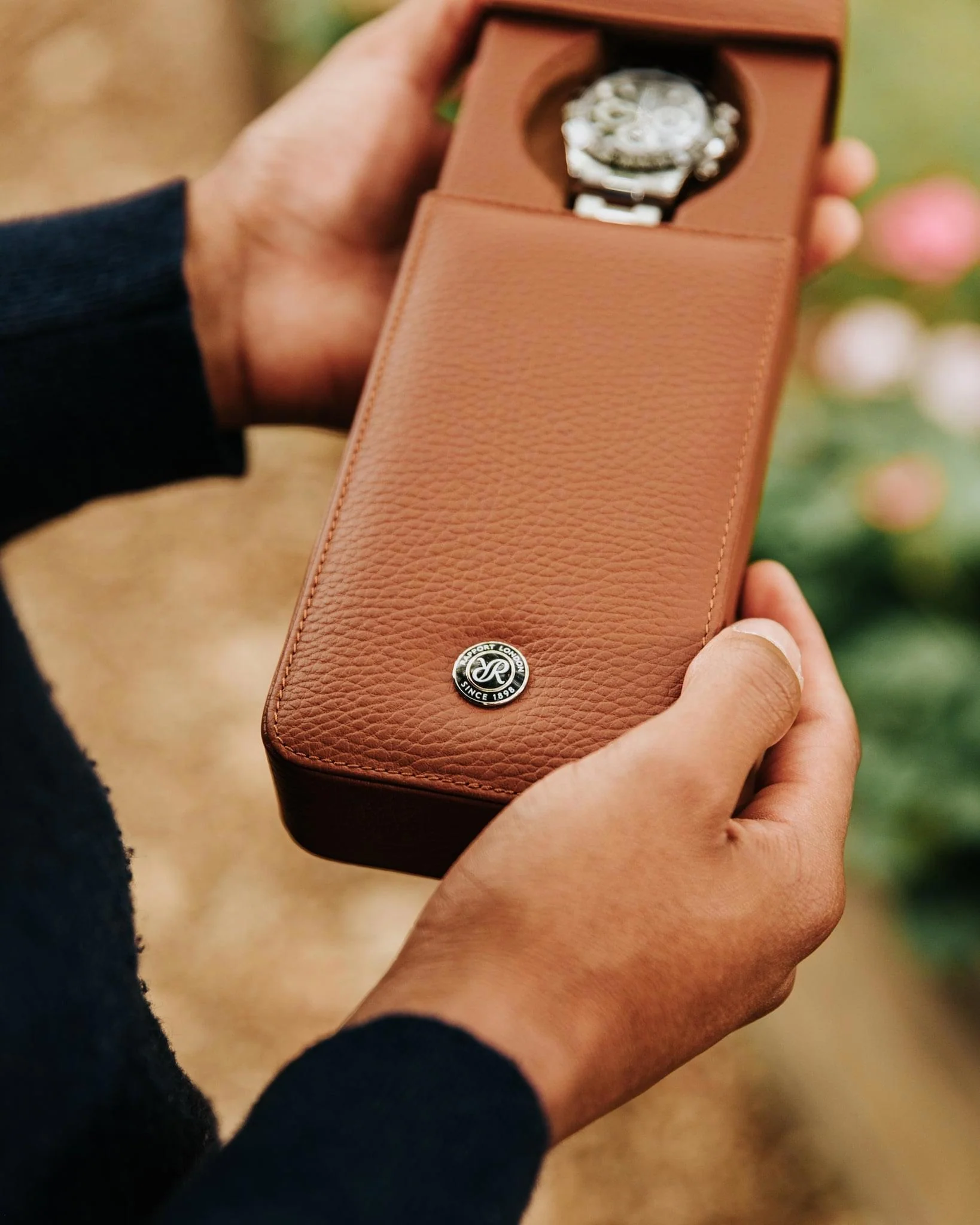 Berkeley Single Watch Slipcase - Tan - Image 6