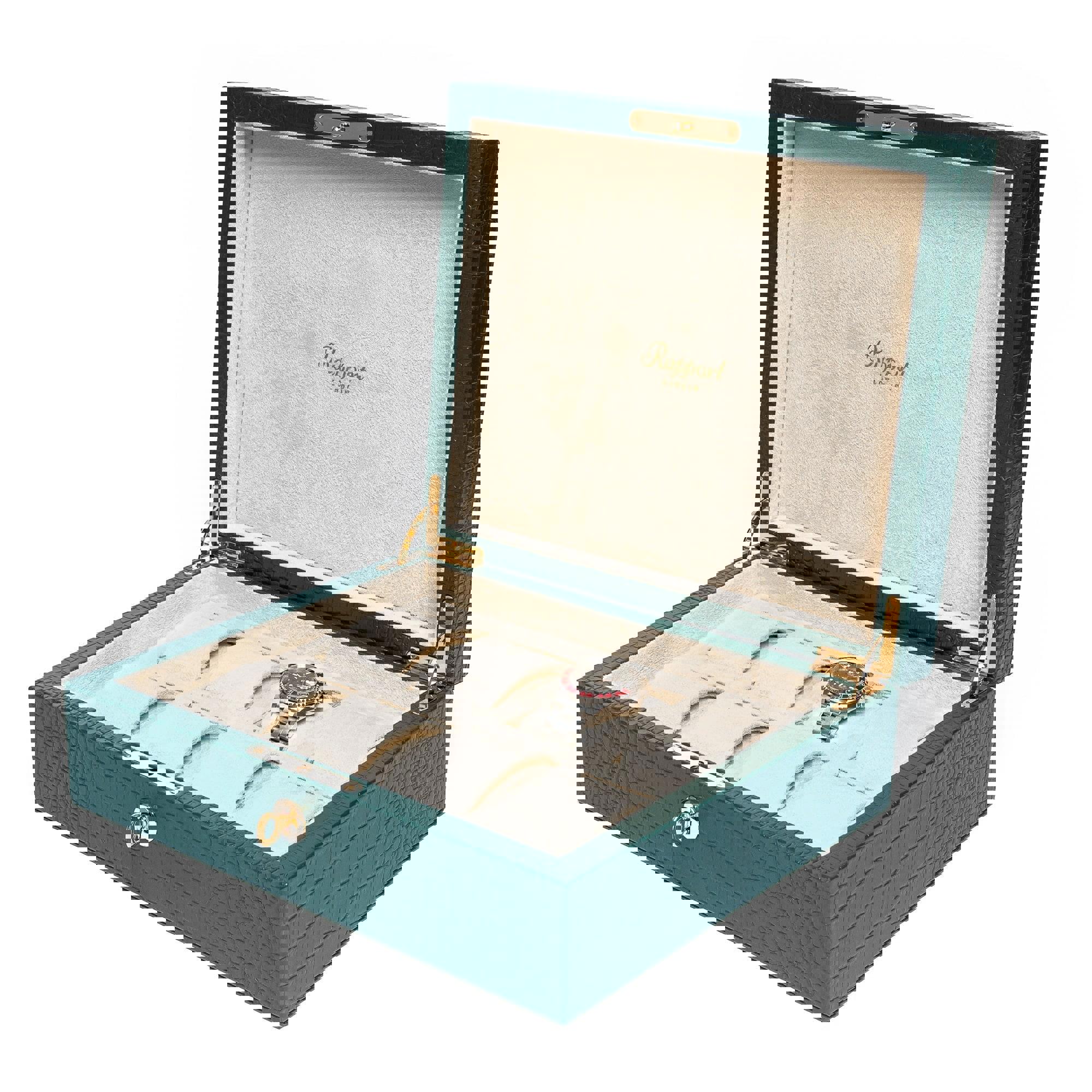 Brompton Eight Watch Box - Green - Image 5