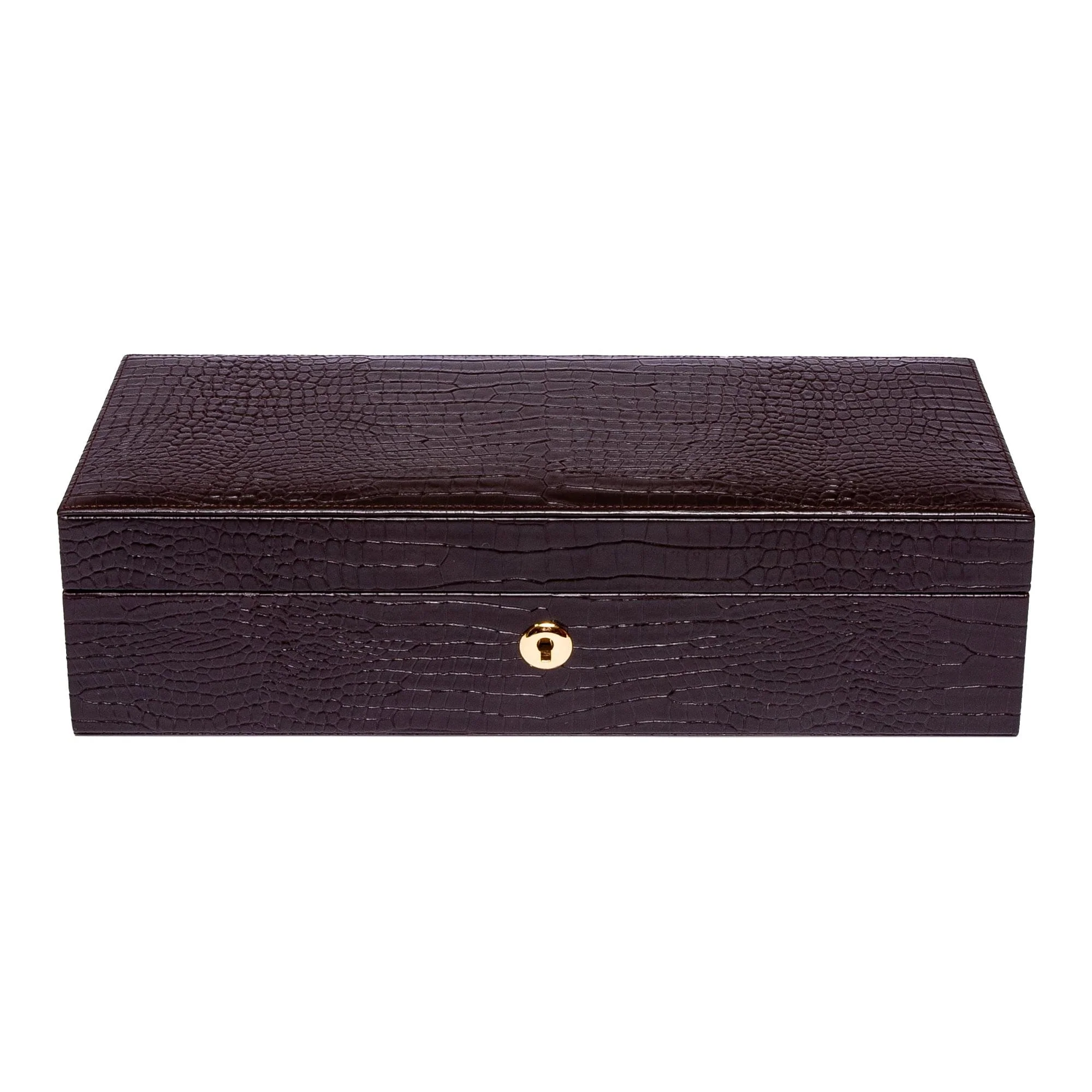 Brompton Five Watch Box - Brown - Image 3