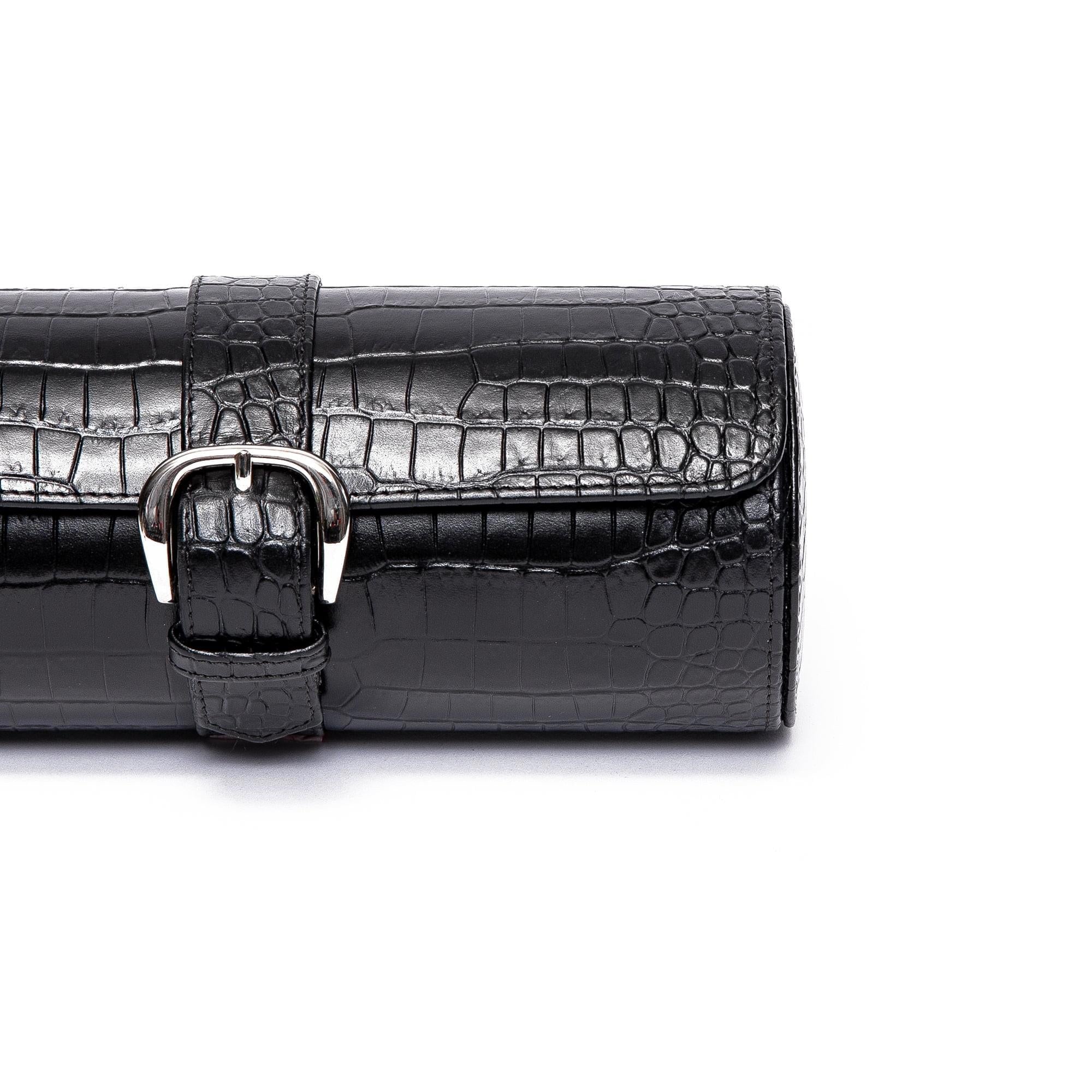 Brompton Three Watch Roll - Black - Image 3