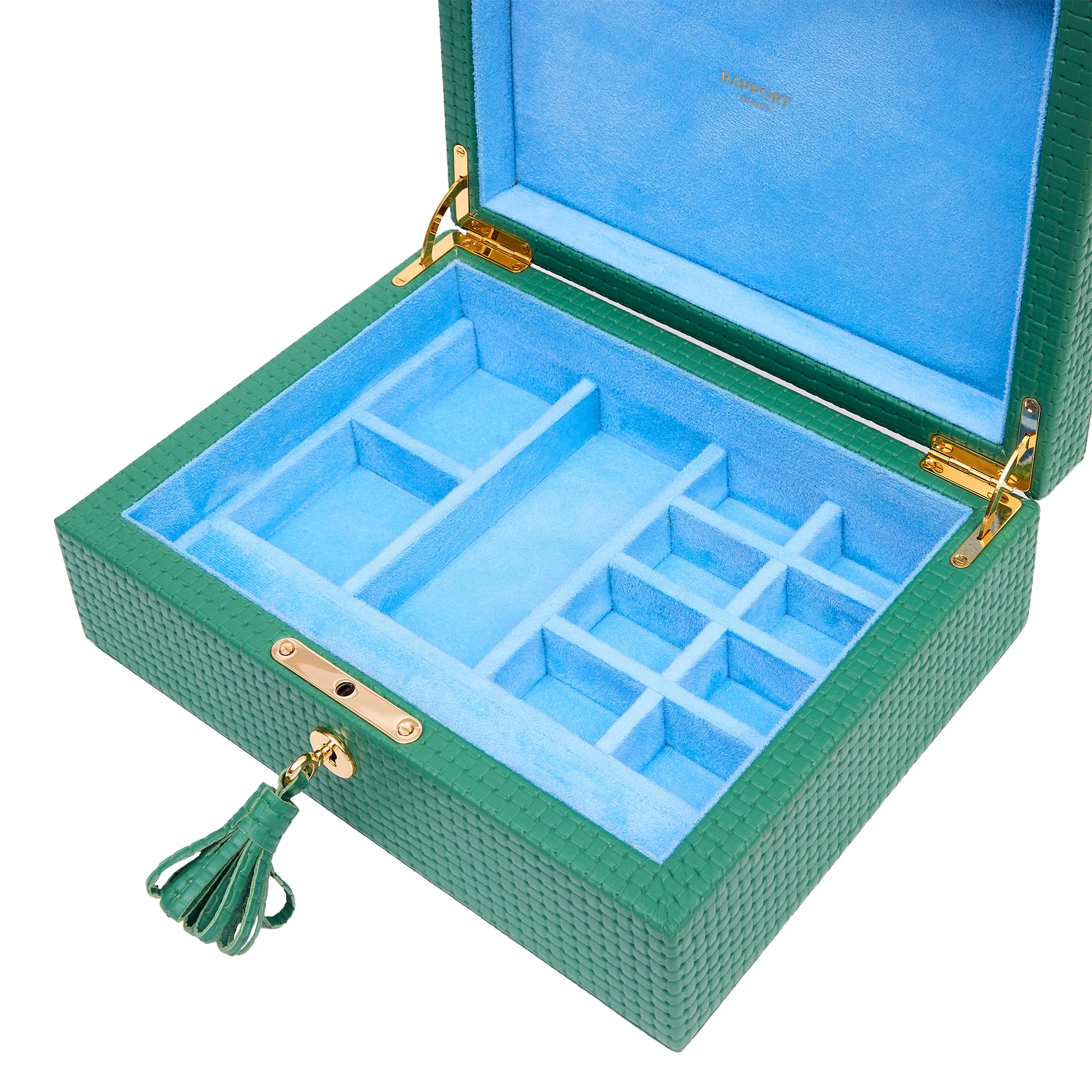 Charlotte Jewellery Box - Green - Image 3