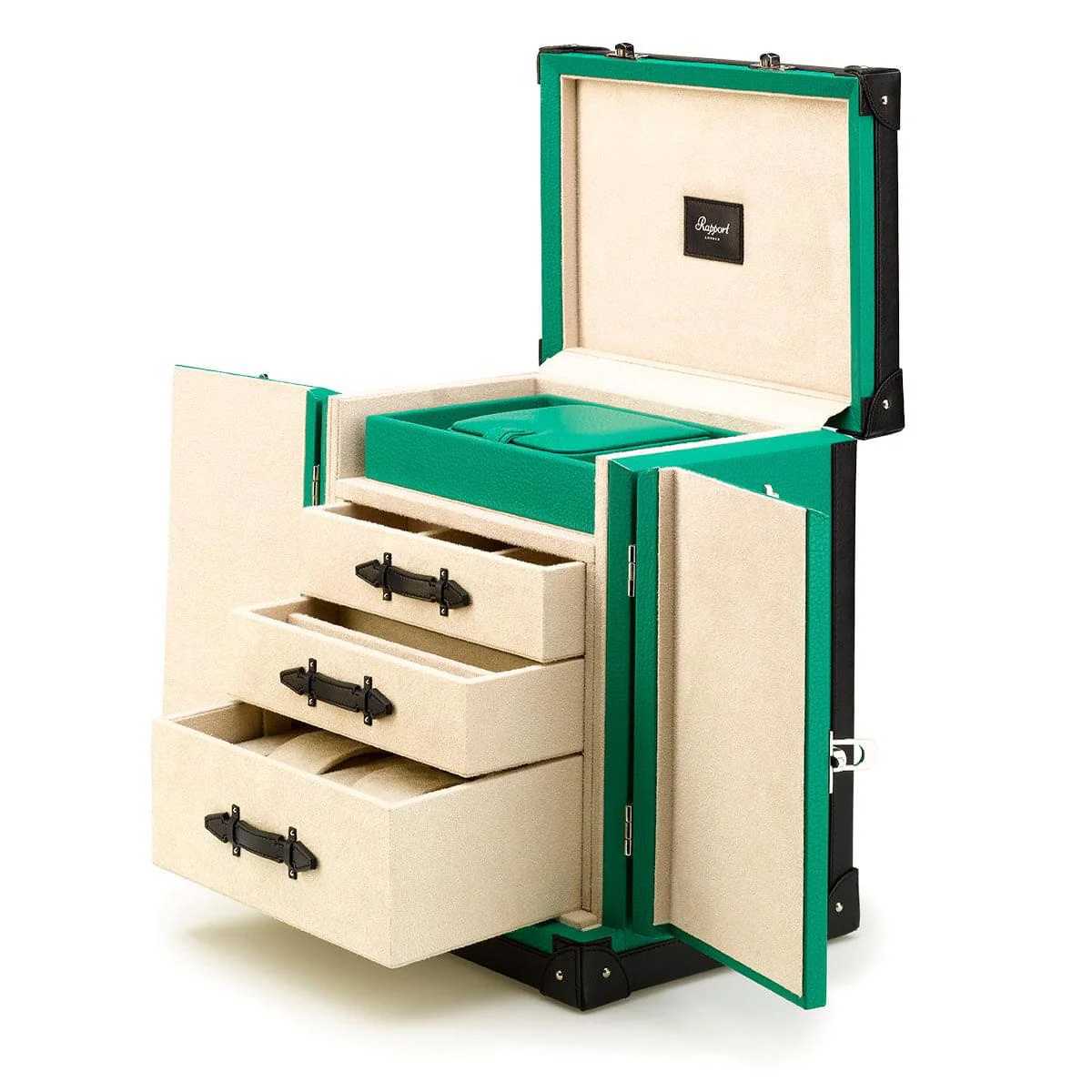 Deluxe Jewellery Trunk - Green - Image 7