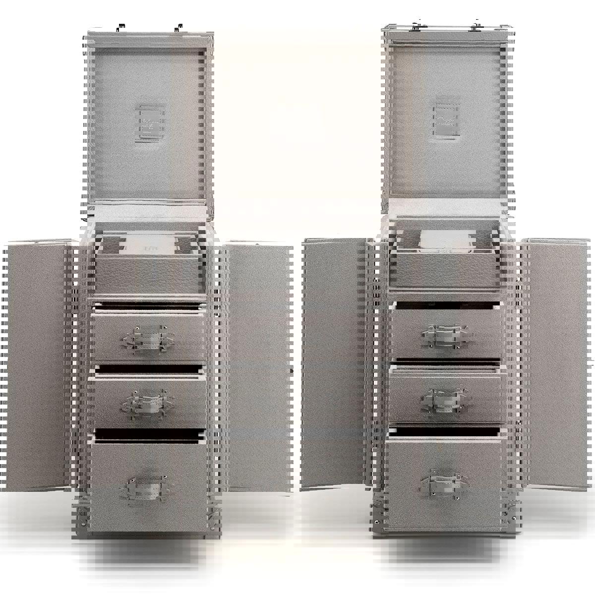 Deluxe Jewellery Trunk - Grey - Image 8