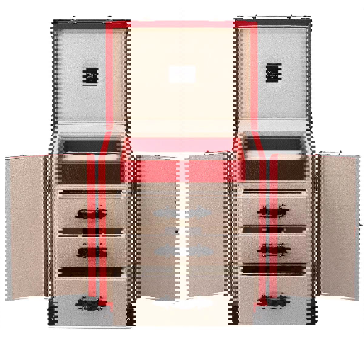 Deluxe Jewellery Trunk - Red - Image 3