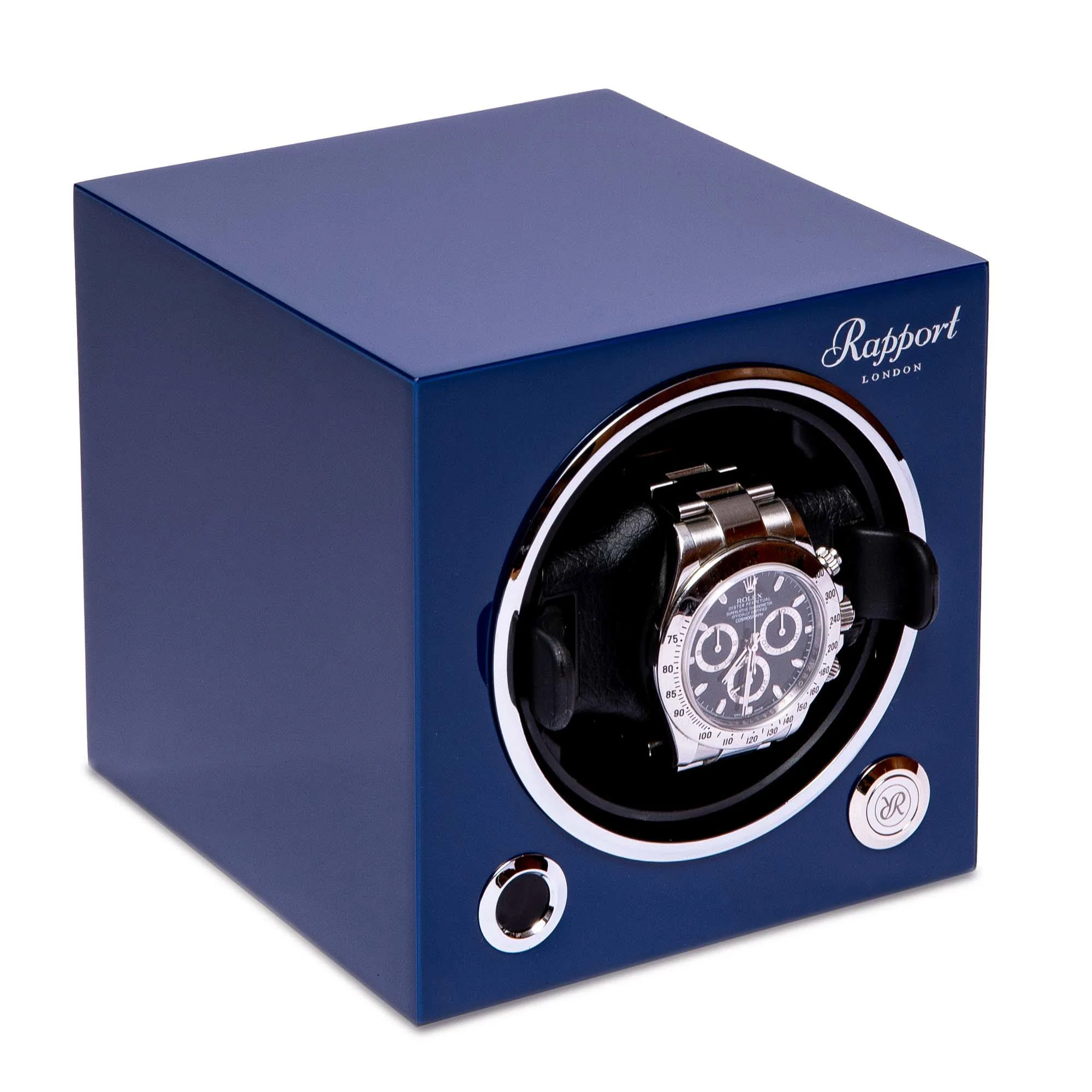 Evo Single Watch Winder - Admiral Blue - Image 3