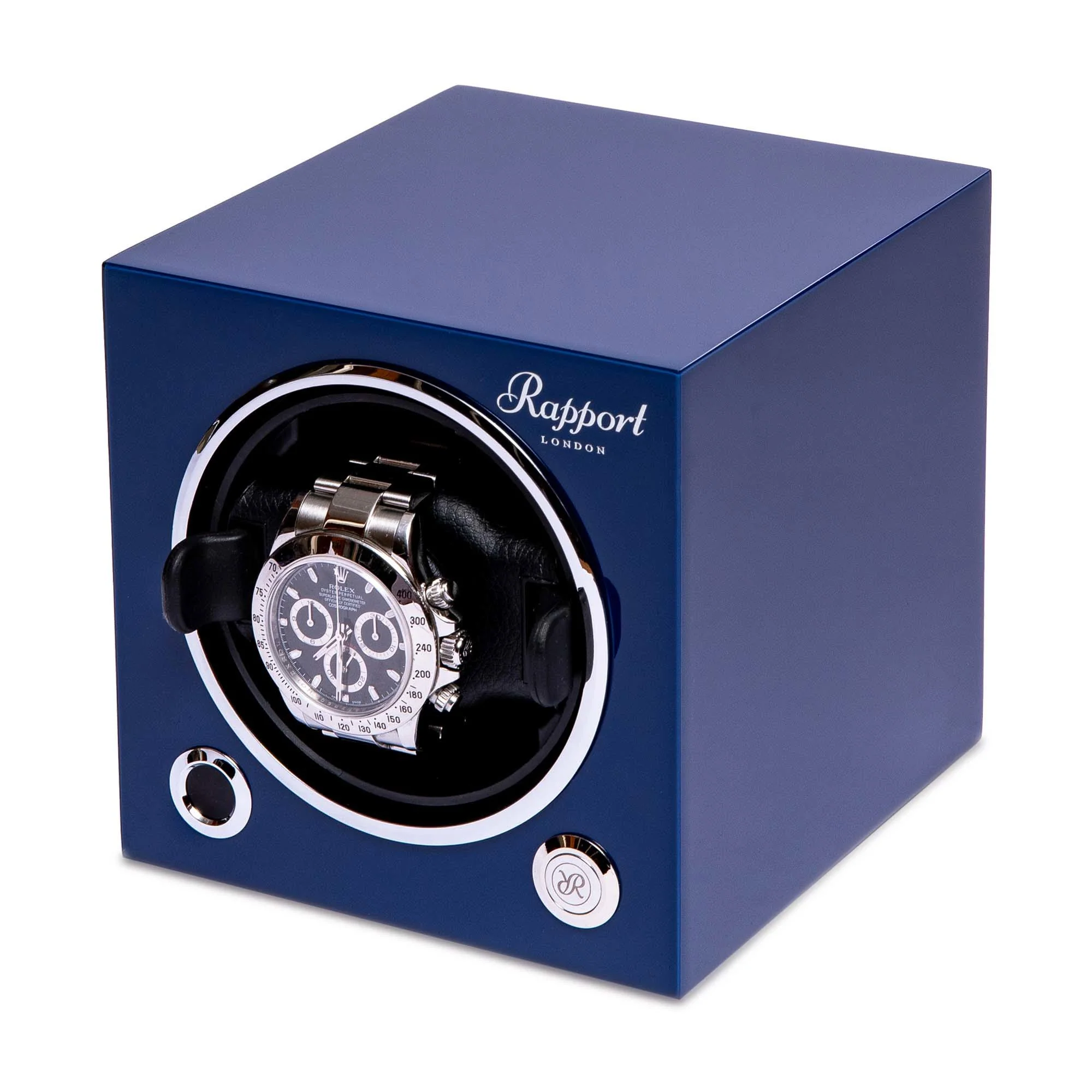Evo Single Watch Winder - Admiral Blue - Image 4