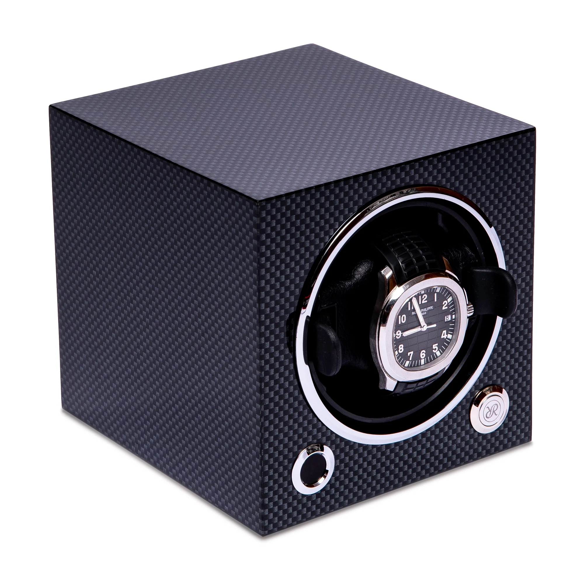 Evo Single Watch Winder - Carbon Fibre - Image 5