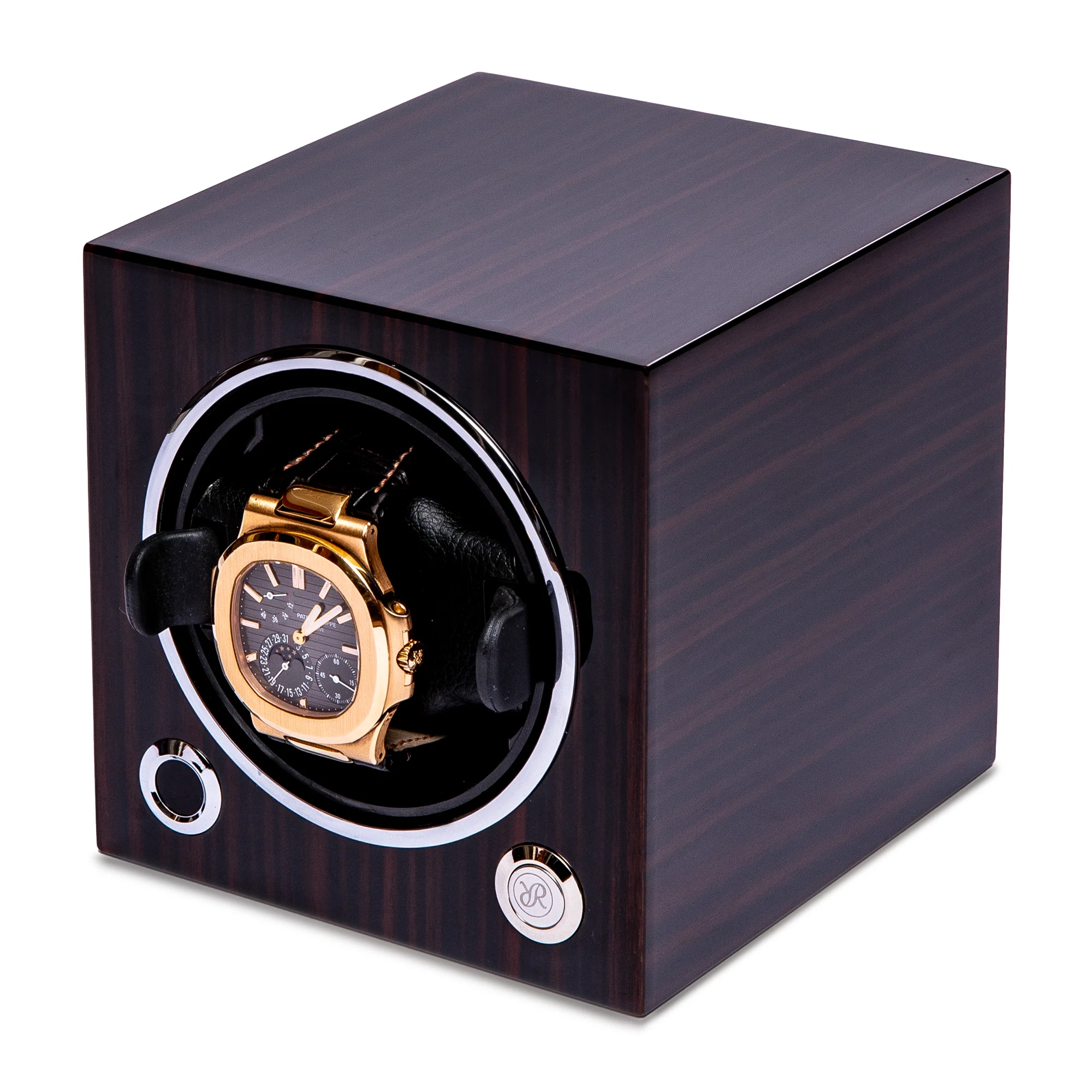 Evo Single Watch Winder -  Macassar - Image 4