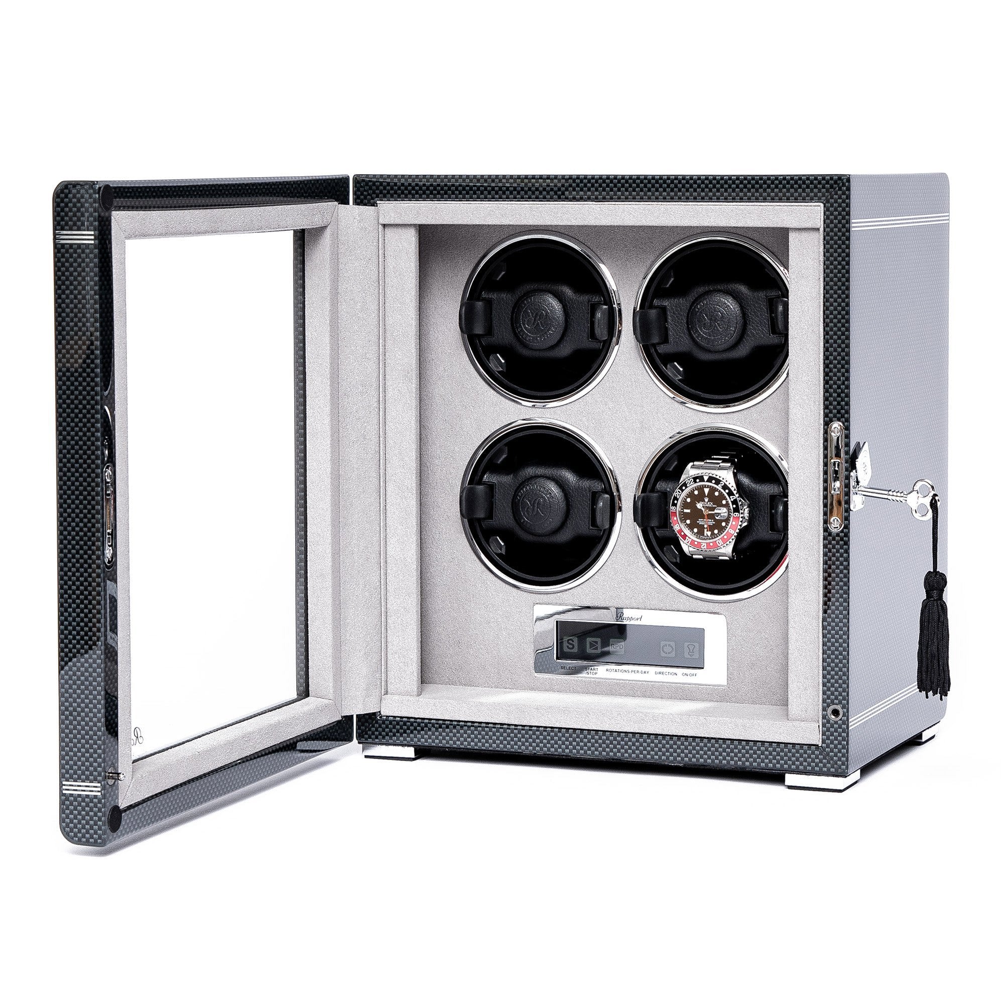 Formula Quad Watch Winder - Carbon Fibre - Image 3