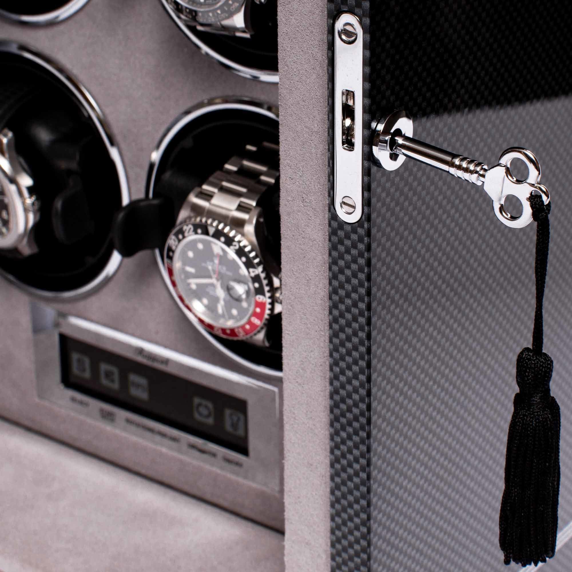 Formula Six Watch Winder - Carbon Fibre - Image 4