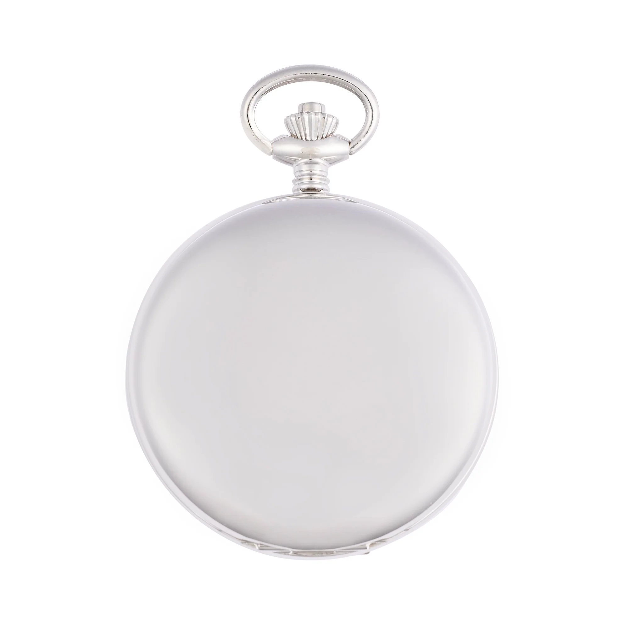 Half Hunter Pocket Watch - Silver - Image 3