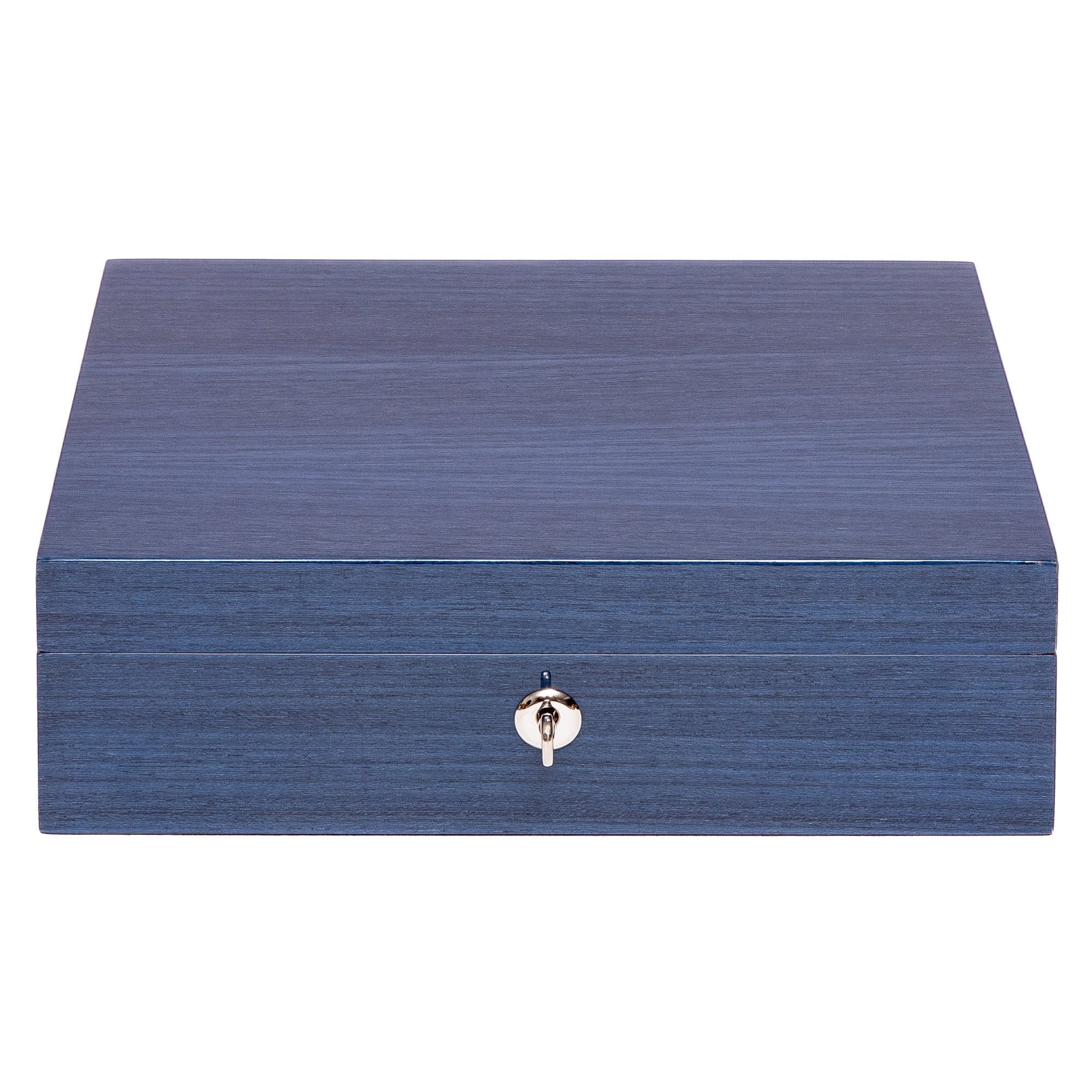 Heritage Chroma Eight Watch Box - Blue - Image 4