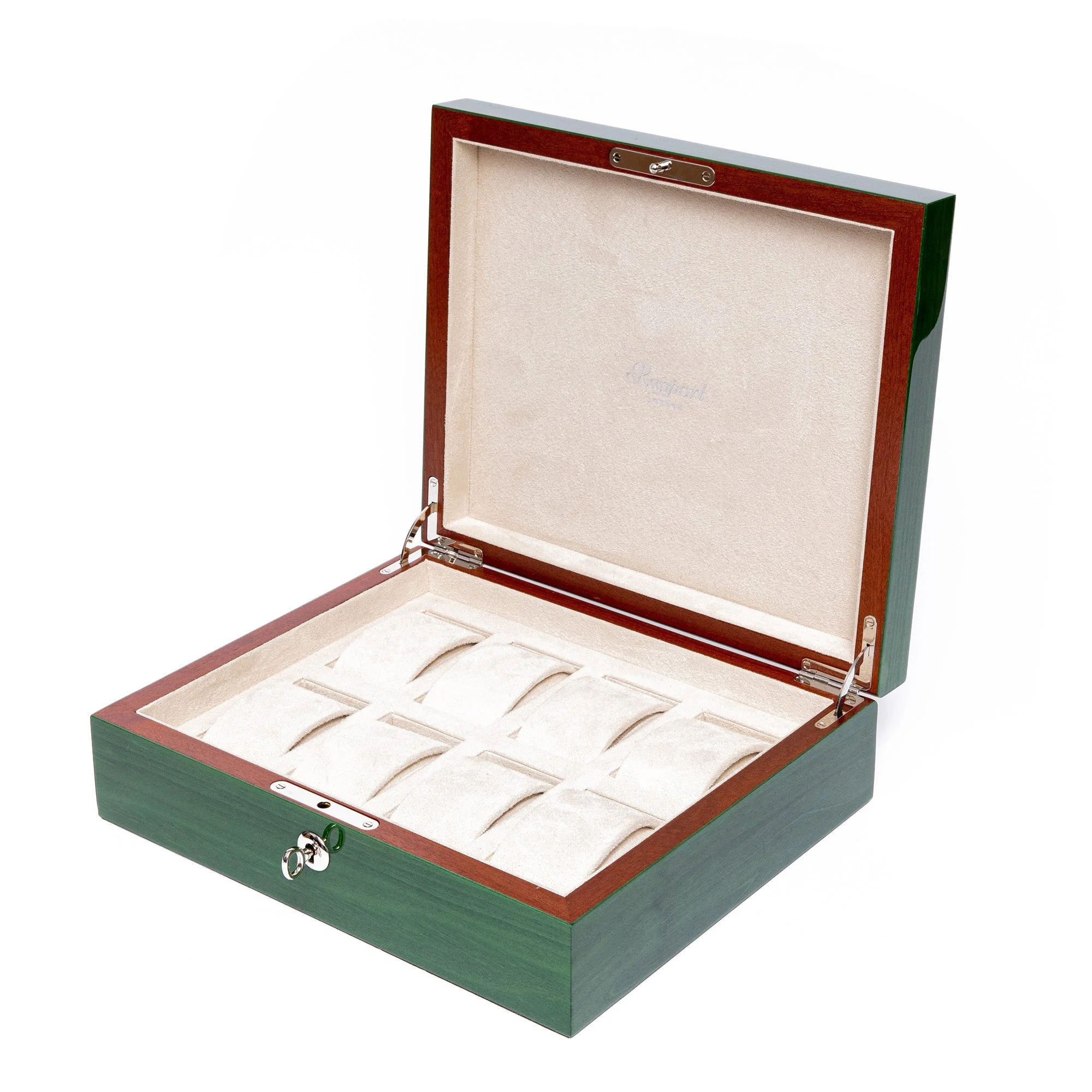 Heritage Chroma Eight Watch Box - Green - Image 4