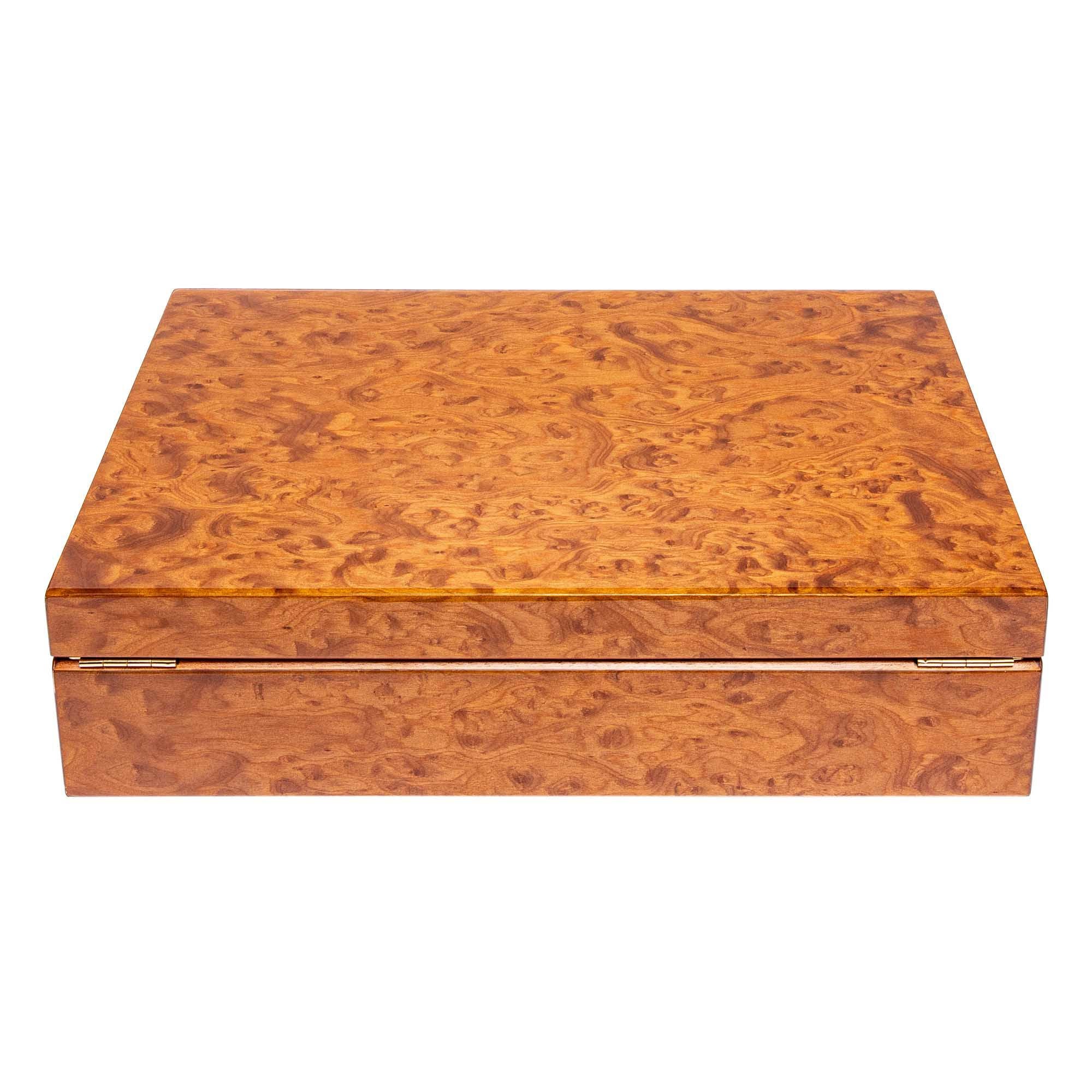 Heritage Ten Watch Box - Burr Walnut - Image 7