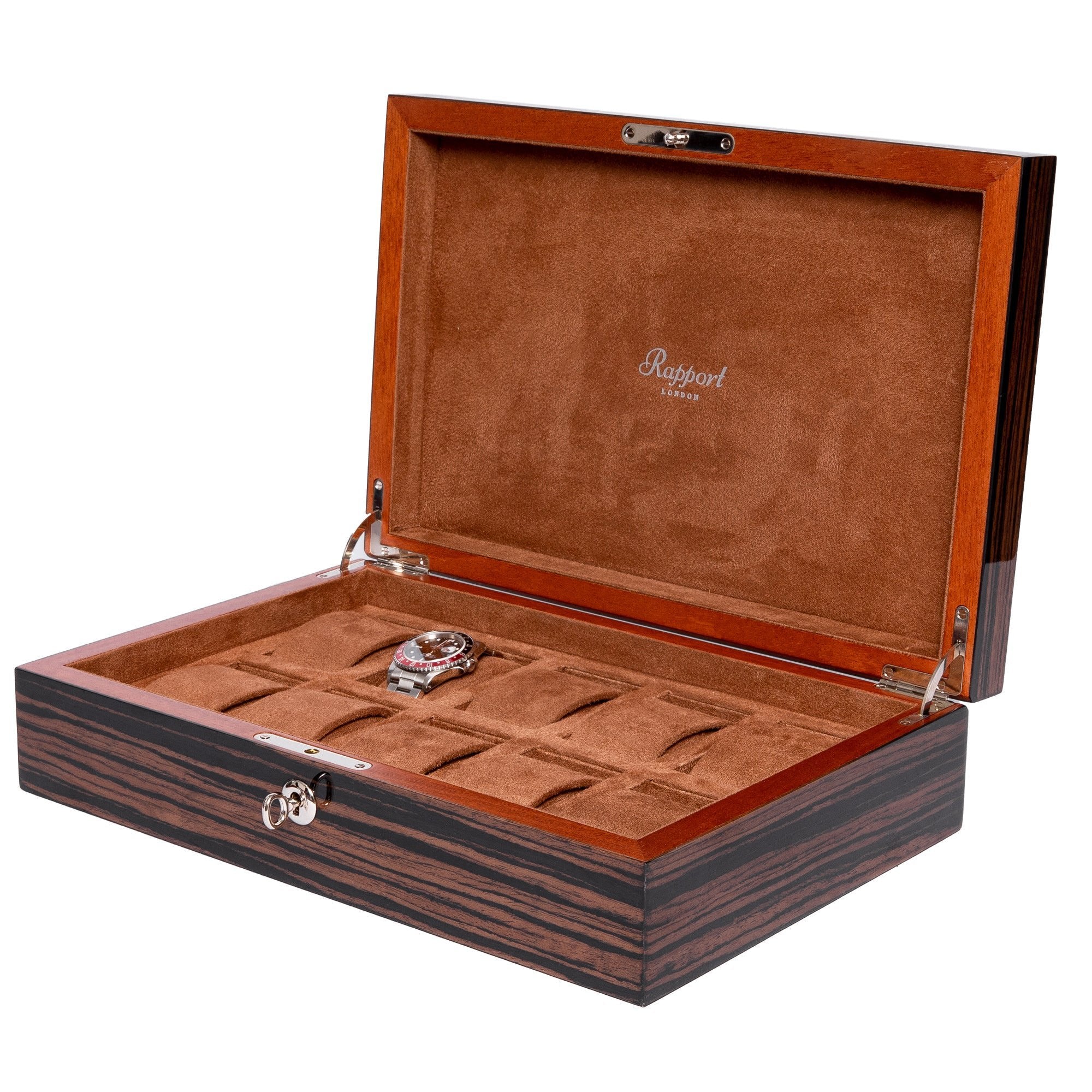 Heritage Ten Watch Box -  Macassar - Image 4