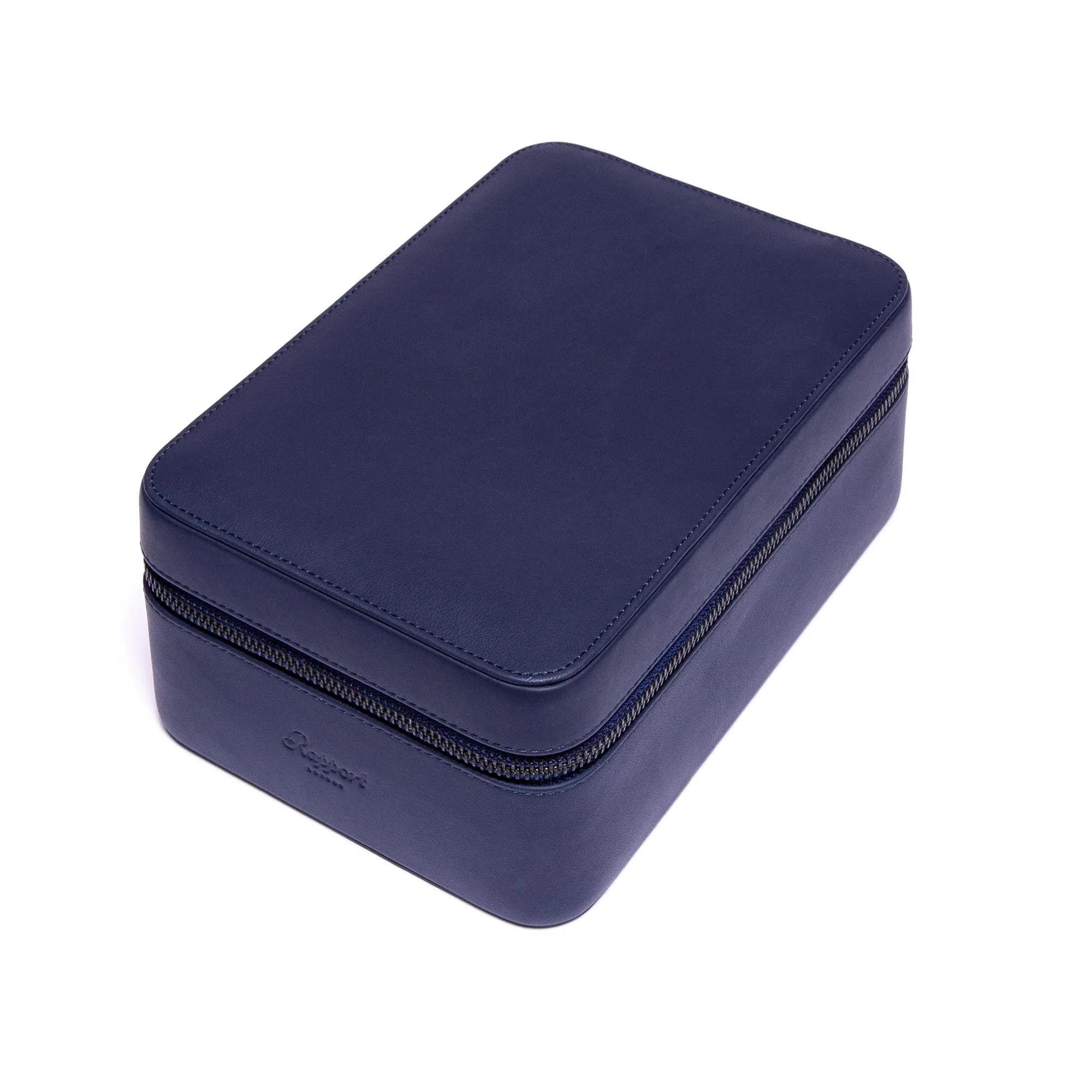 Hyde Park Four Watch Zip Case - Navy - Image 4