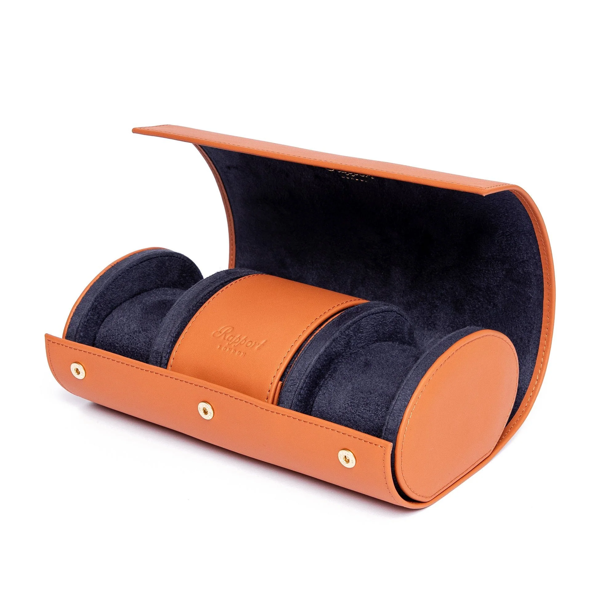 Hyde Park Three Watch Roll - Tan - Image 6