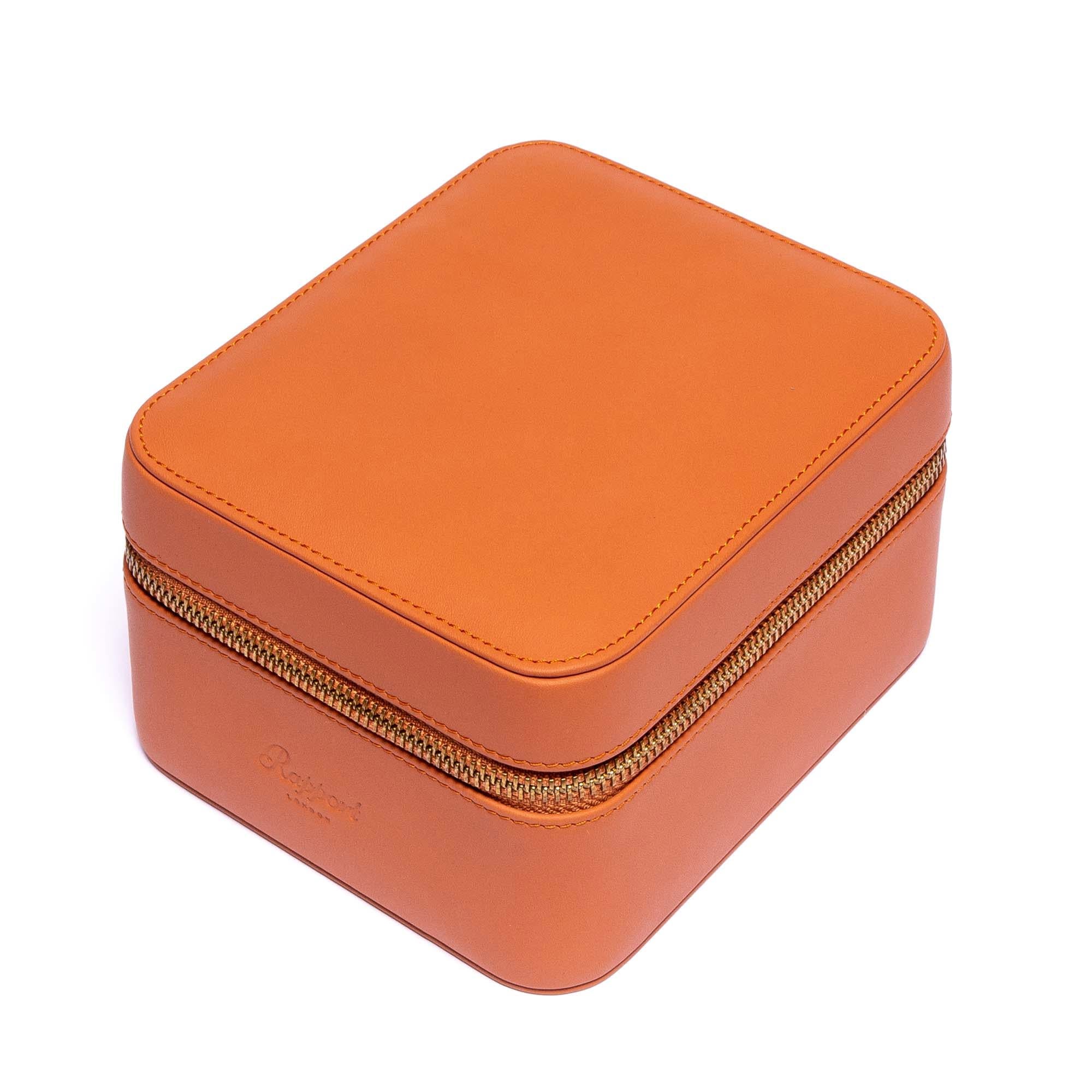 Hyde Park Two Watch Zip Case - Tan - Image 3