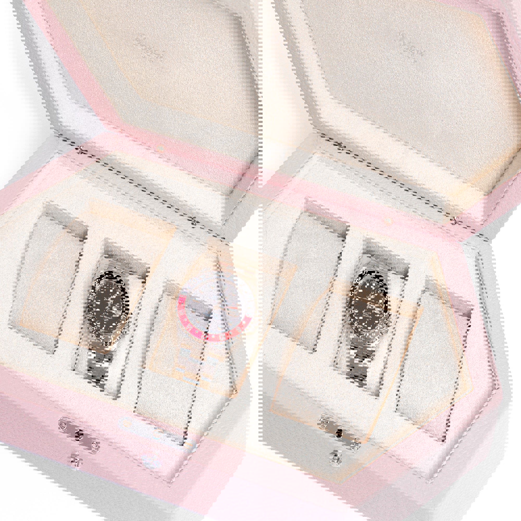 Portobello Watch Box - Pink - Image 4