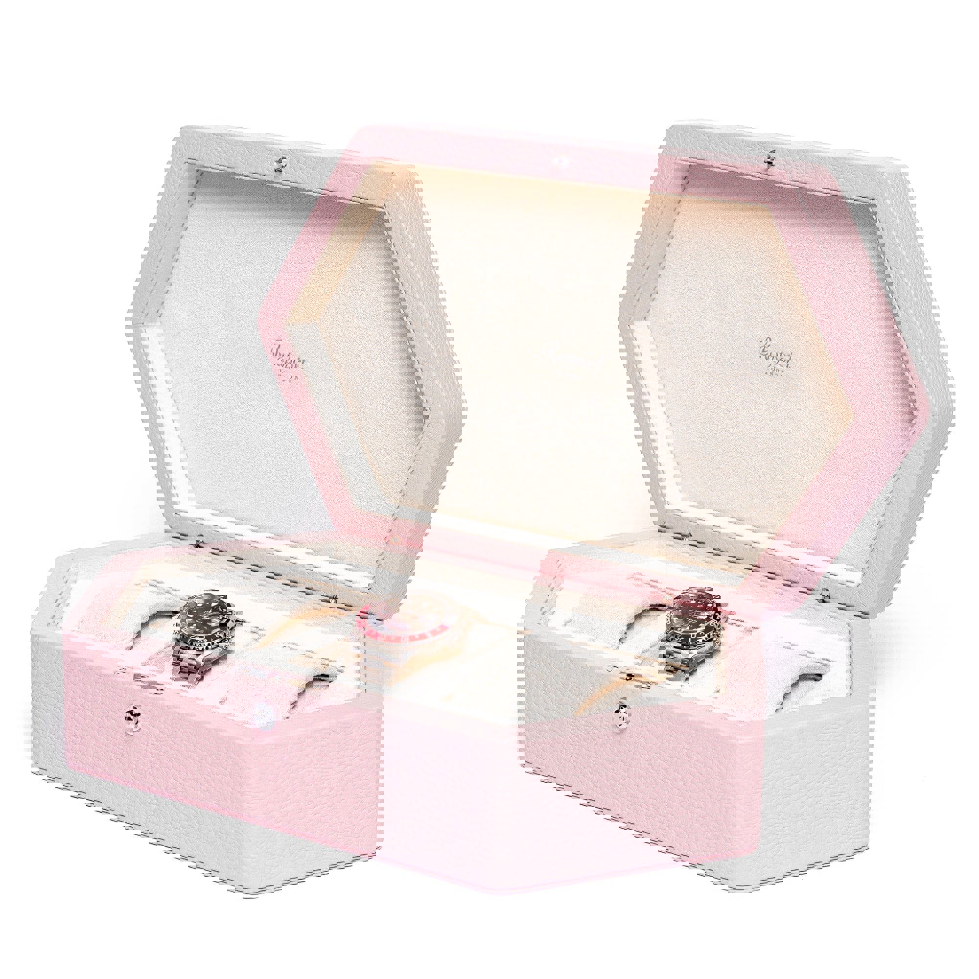 Portobello Watch Box - Pink - Image 5