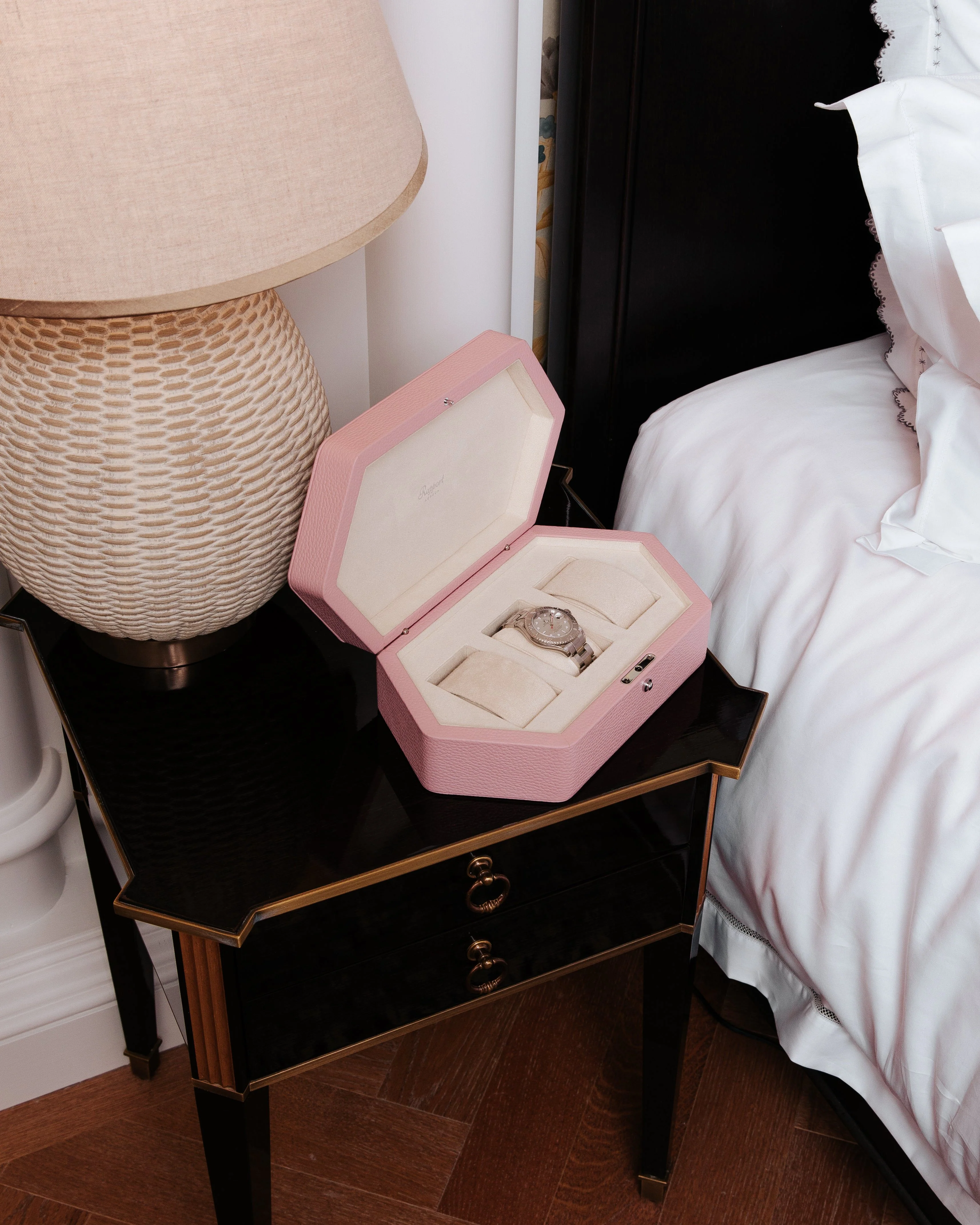 Portobello Watch Box - Pink - Image 6