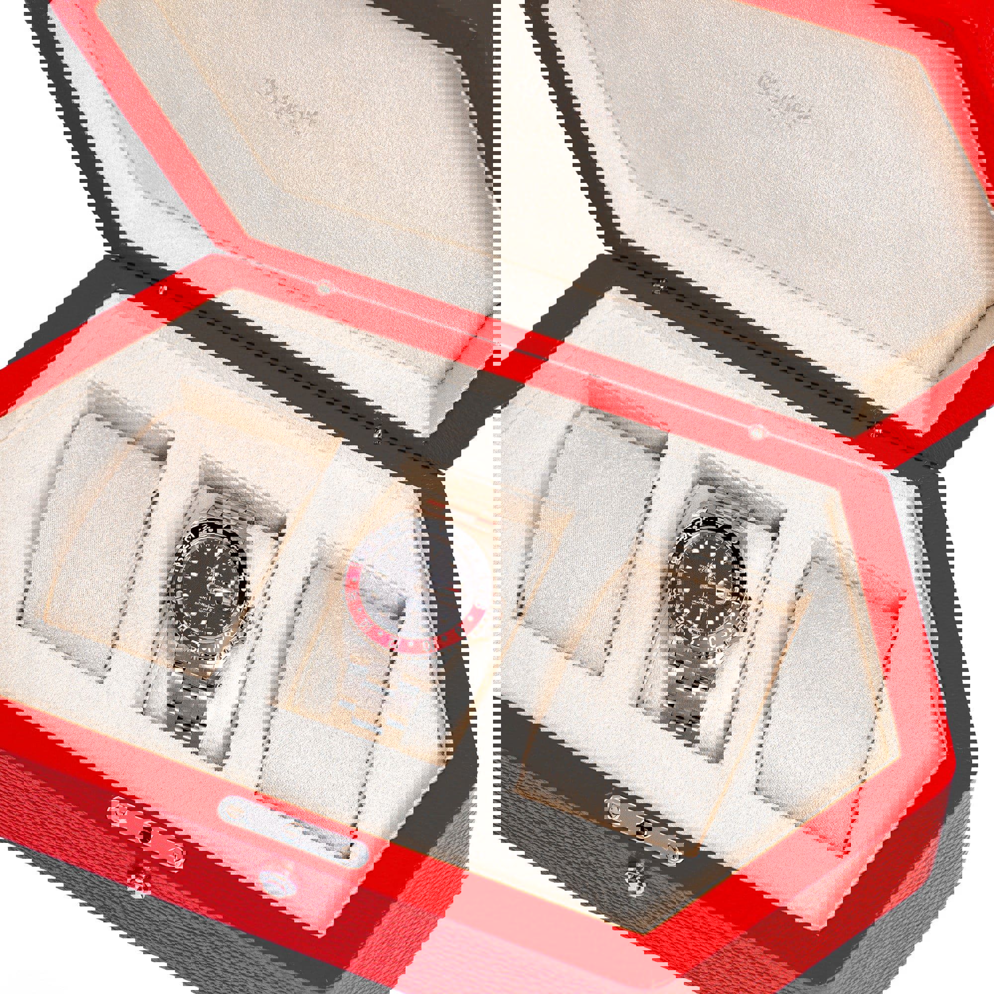 Portobello Watch Box - Red - Image 4