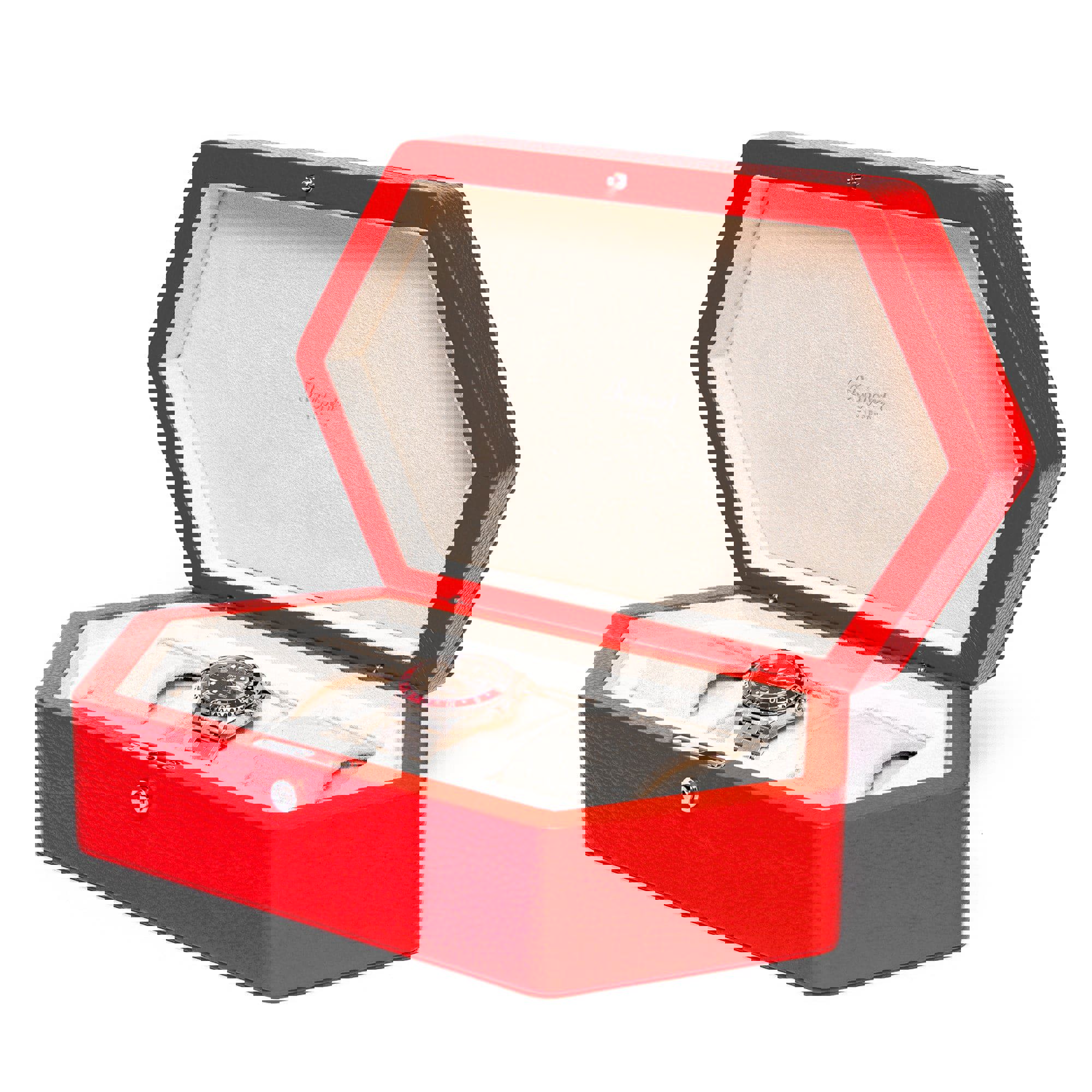 Portobello Watch Box - Red - Image 5