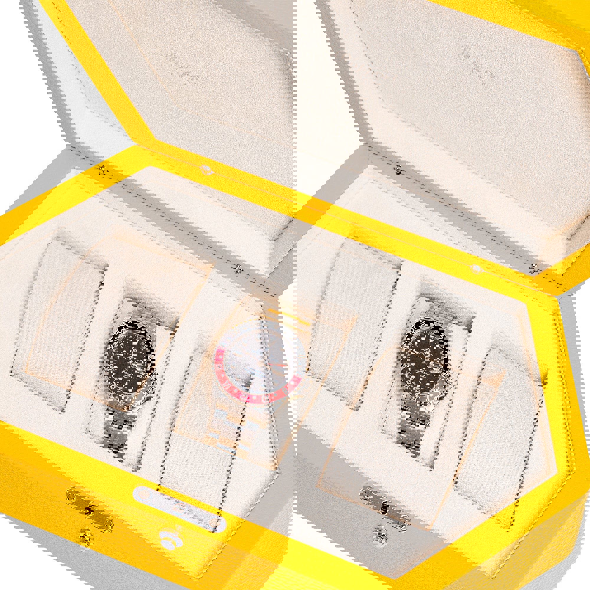 Portobello Watch Box - Yellow - Image 4