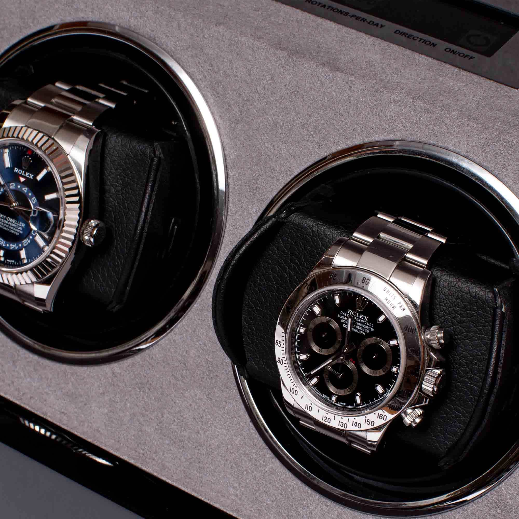 Perpetua III Duo Watch Winder - Black - Image 6